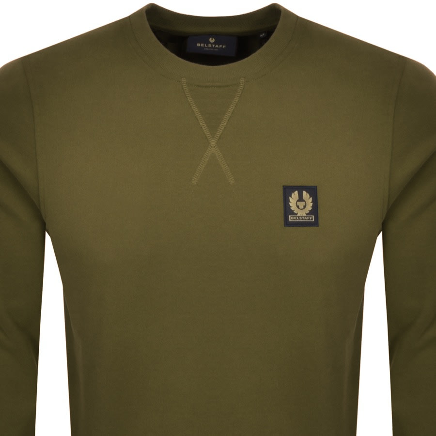 Alternative Image for ProductBelstaff Crew Neck Sweatshirt Green2